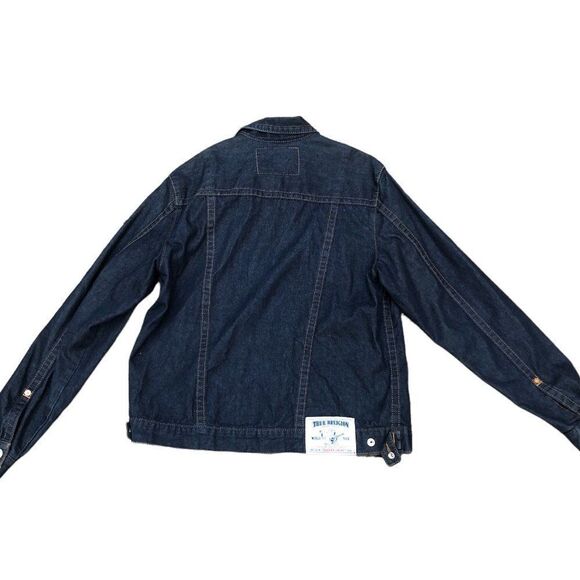 Vintage True Religion Jean Jacket Medium Trucker Jacket - Picture 13 of 13